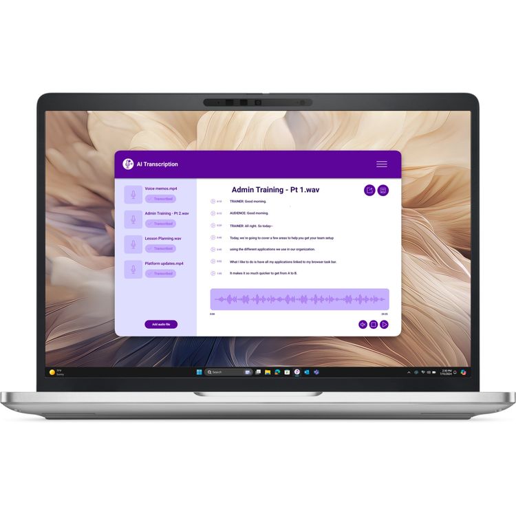 Tootefoto - Dell Pro 13 Plus PB13250 Copilot+ PC Inteli tuum Ultra 5 236V s learvuti 33,8 cm (13,3 ") Full HD+ 16 GB LPDDR5X-SDRAM 512 GB SSD Windows 11 Pro T ehhi, Slovakk Silver