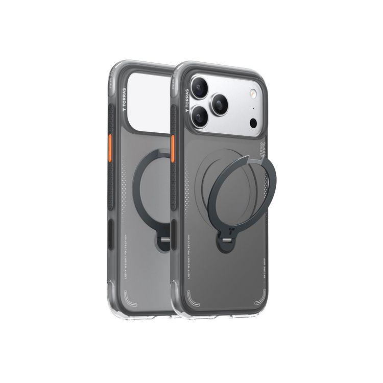 Tootefoto - TORRAS Ostand Spin Air Series for iPhone 17 Pro (Shadow Black)
