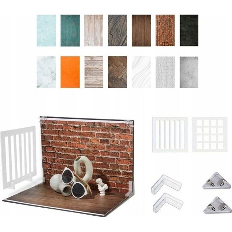 Tootefoto - Talica stuudio 2x 42x29cm + 14x taust fotograafia taust FOTO / TBD0605395201C