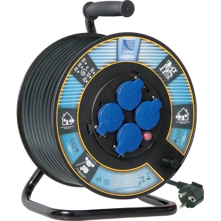 Tootefoto - REEL RR3X1.5.40M.IP44. B.1116-300G-40-S