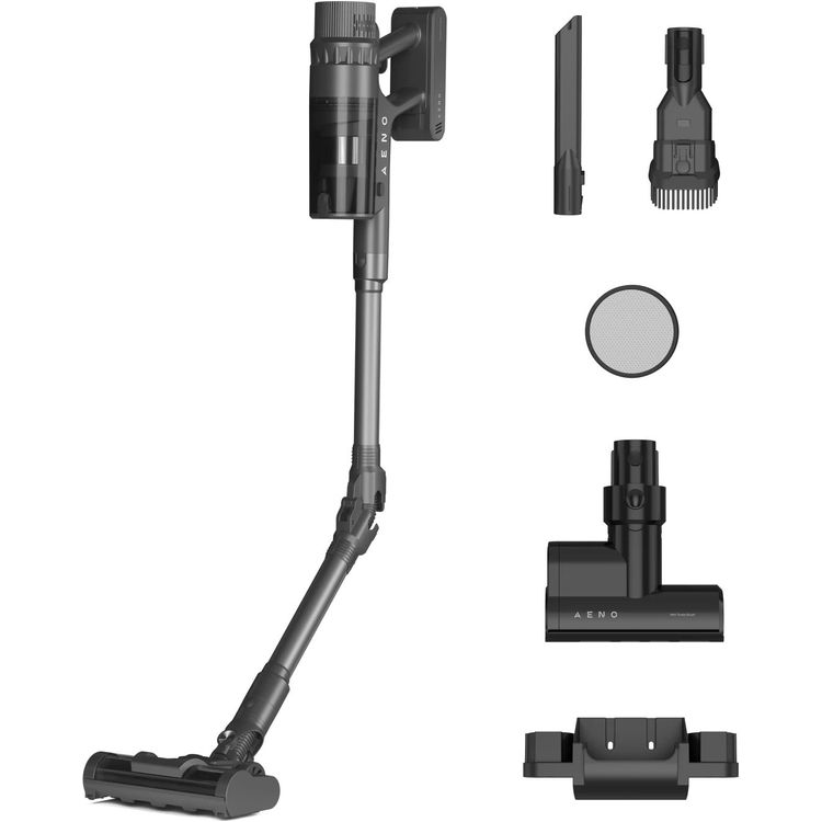 Tootefoto - AENO Cordless Stick Vacuum Cleaner SC2 29.6V DC 530W 2500mAh foldable tube turbo main and mite brush selfstanding