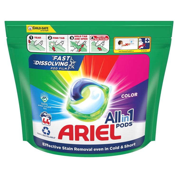 Tootefoto - Pesukapslid Ariel Color, 44 tk