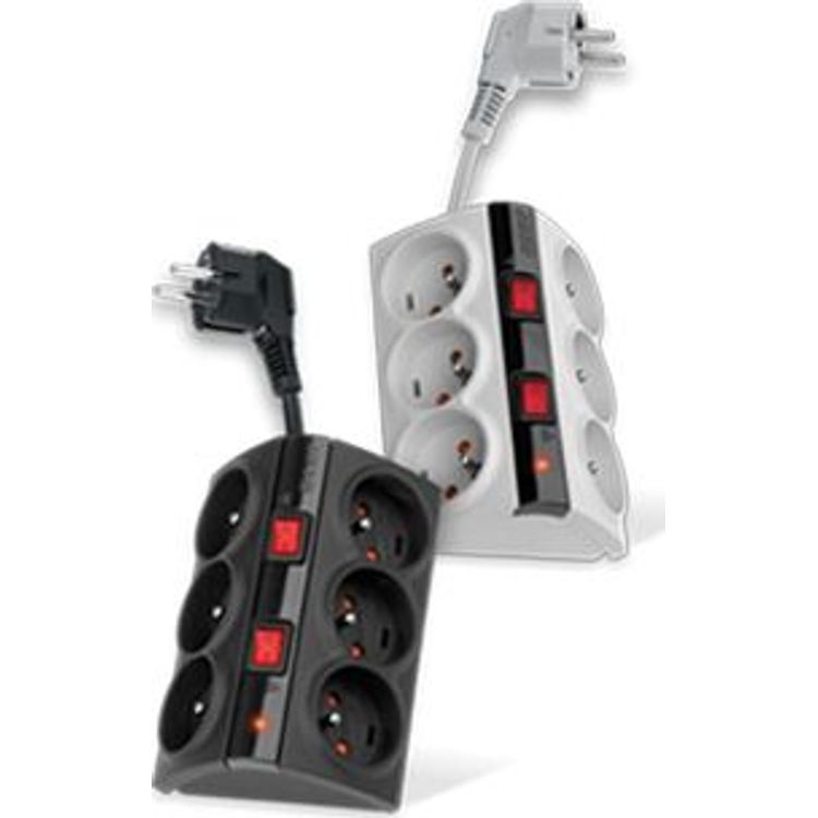 Tootefoto - Power strip Acar Smart surge protector 6 sockets 3m gray (ACARSMART3MSGRAY)