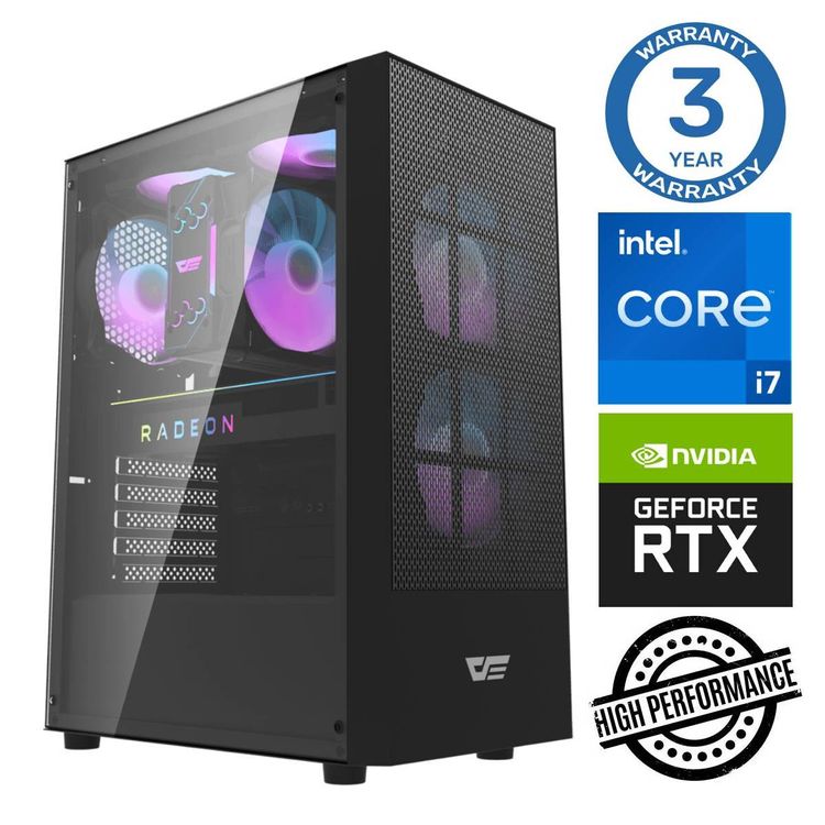 Tootefoto - INTOP i7-14700F 16GB DDR5 500SSD M.2 NVME+4TB RTX5060Ti 8GB no-OS
