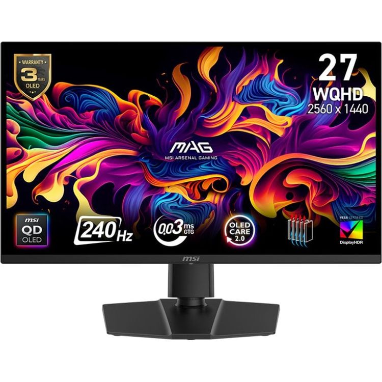 Tootefoto - MSI MAG 271QP QD-OLED X24 monitor