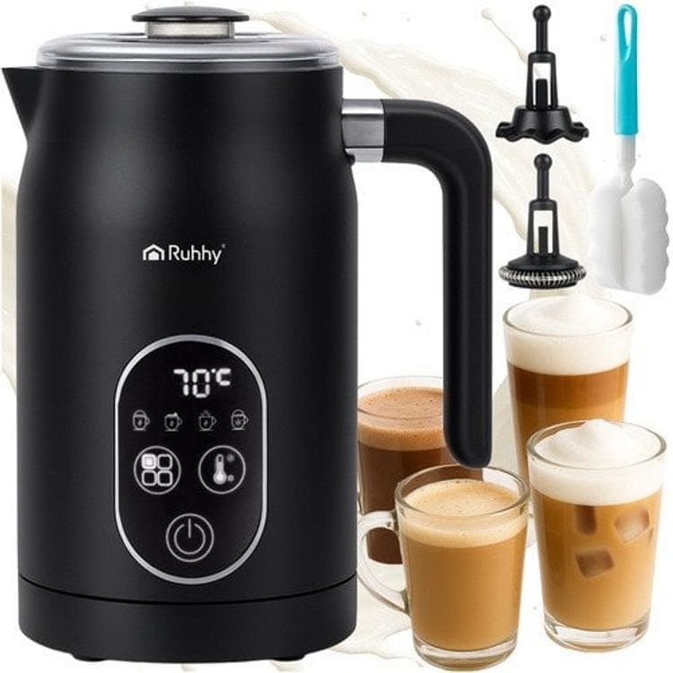 Tootefoto - Spieniacz do mleka z wy wietlaczem 500W Ruhhy26649