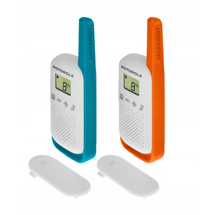 Tootefoto - T42 raadiosaatja 2-pakendis oran + sinine