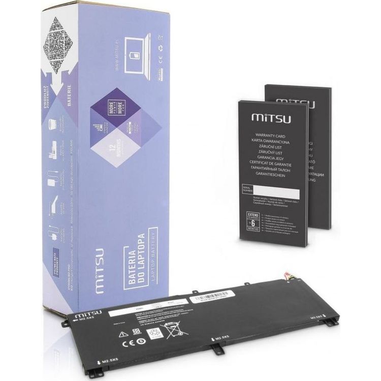 Tootefoto - Bateria Mitsu Bateria Mitsu do notebooka Dell XPS 15 9530, M3800