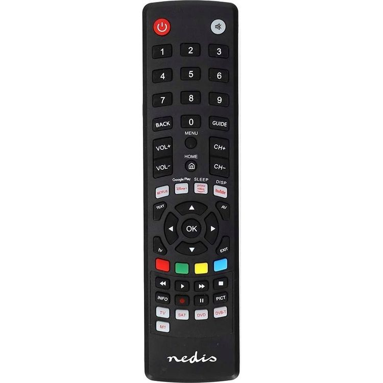 Tootefoto - Pilot RTV Nedis Nedis TVRC2340BK pilot Podczerwie TV Naci nij przyciski