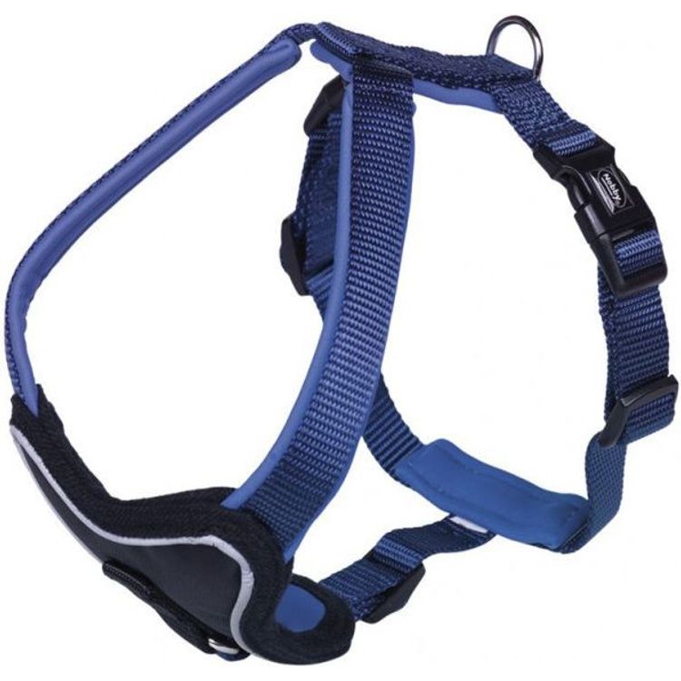 Tootefoto - Nobby 80733-06 M-L Must, Sinine Nailon Koer P itsetega rakmed