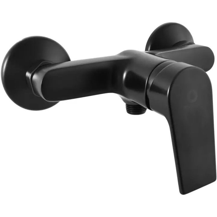 Tootefoto - SHOWER LEVER MIXER BLACK MATT COLORADO