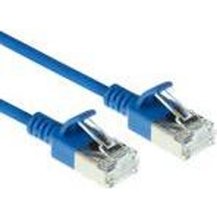Tootefoto - ACT DC7600 v rgukaabel Sinine 0,5 m Cat6a U/FTP (STP)