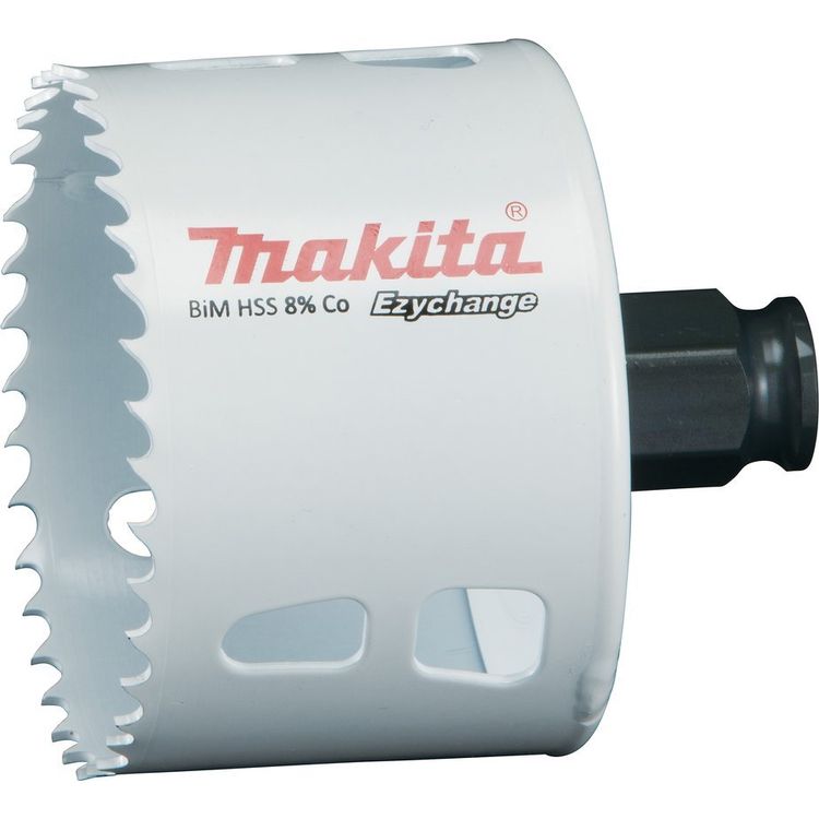 Tootefoto - Makita MAKITA BIM AUKUSAAG HSS-Co 8% 70mm EZYCHANGE METAL, TERAS, ALU, PUIT, PVC