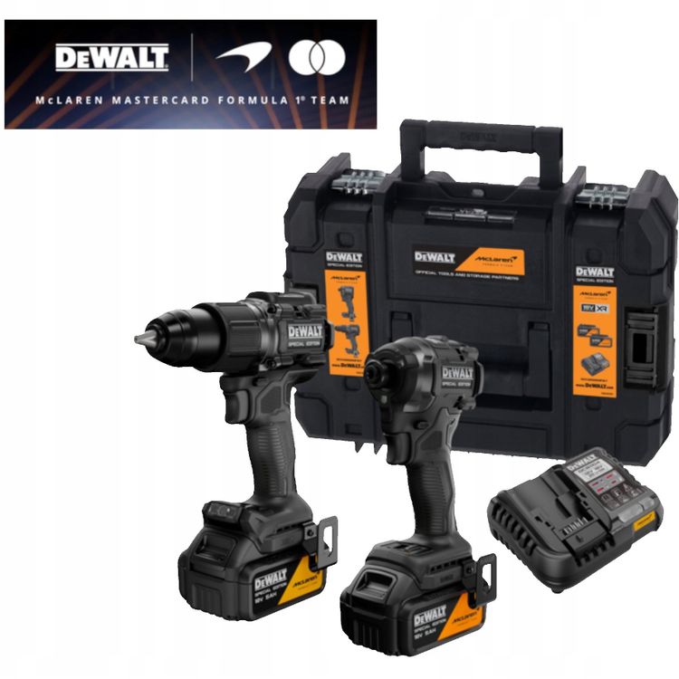 Tootefoto - Dewalt elektrit riistade komplekt 18v xr komplekt dcd86 dcf86 2x5ah dwxmcl