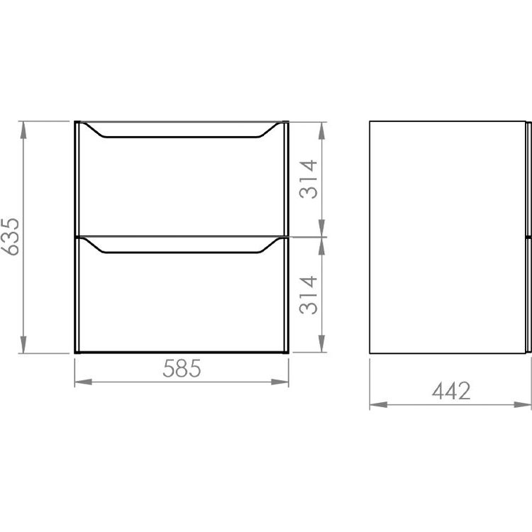 Tootefoto - RE010600205290 / ELITA / HELO / KABI 60 2S VALGE MATT PDW /