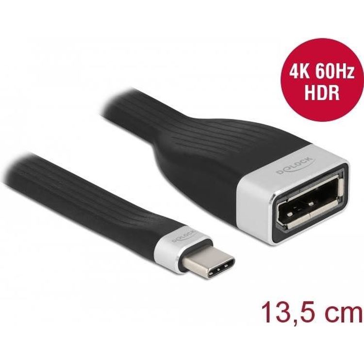 Tootefoto - DeLOCK 86731 videokaabliadapter 0,135 m USB t p-C DisplayPort Must, H be