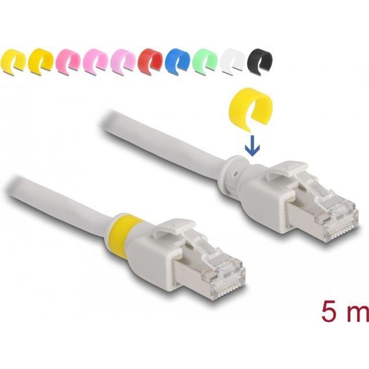 Tootefoto - DeLOCK 80121 v rgukaabel Hall 5 m Cat6a S/FTP (S-STP)