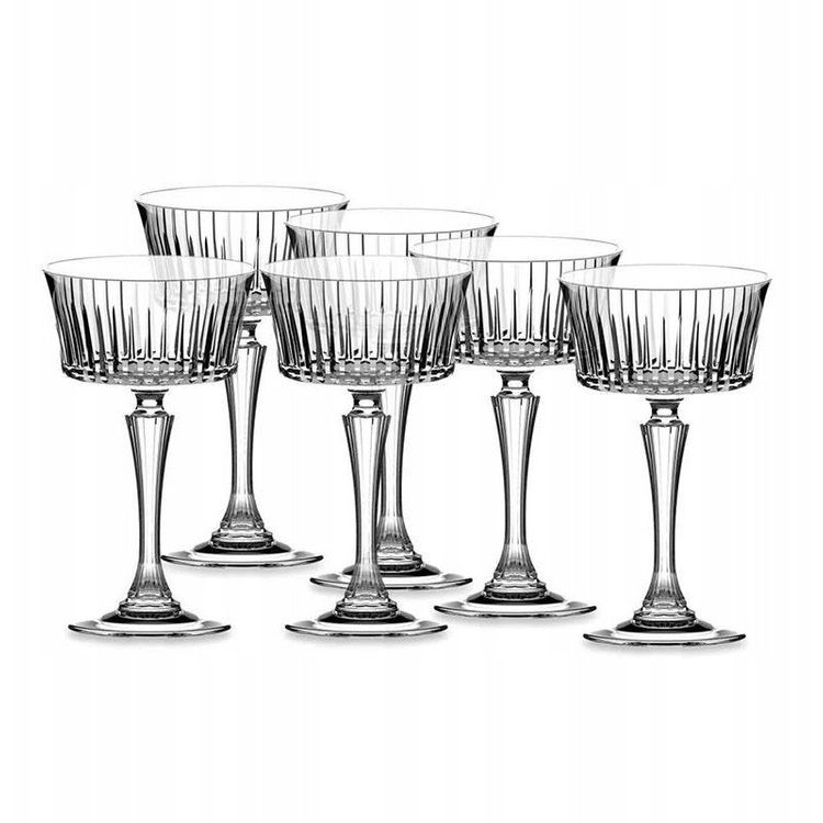 Tootefoto - Crystal champagne glasses RCR Timeless, 260 ml, 6 pcs.