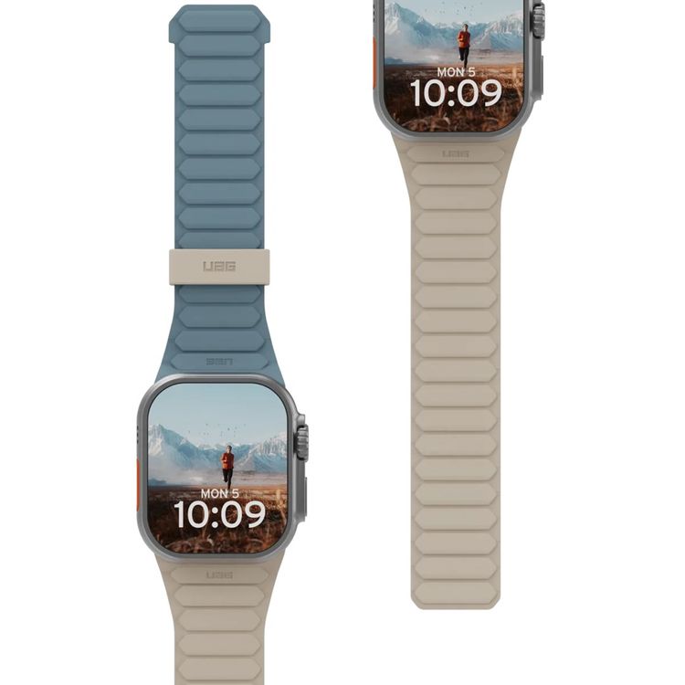 Tootefoto - UAG Urban Armor Gear Pathfinder Strap | Apple Watch Ultra/42/44/45mm | dune (sandfarben)/cloud blau | 194161118051 (194161118051)