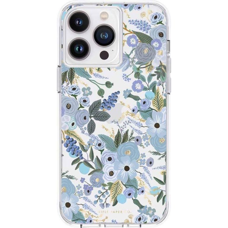 Tootefoto - L bipaistev p ssipaber iPhone 14 Pro Max mbris (Garden Party Blue)
