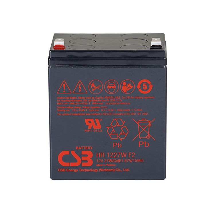 Tootefoto - CSB Battery HR1227WF2 12V 6.5Ah