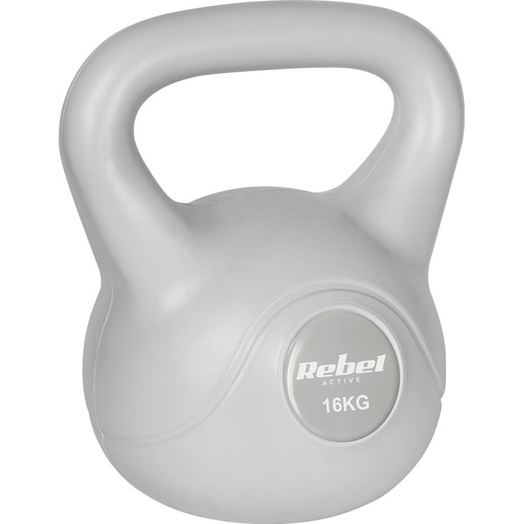 Tootefoto - Kettlebell bituumen 16 kg hall m ssuline aktiivne