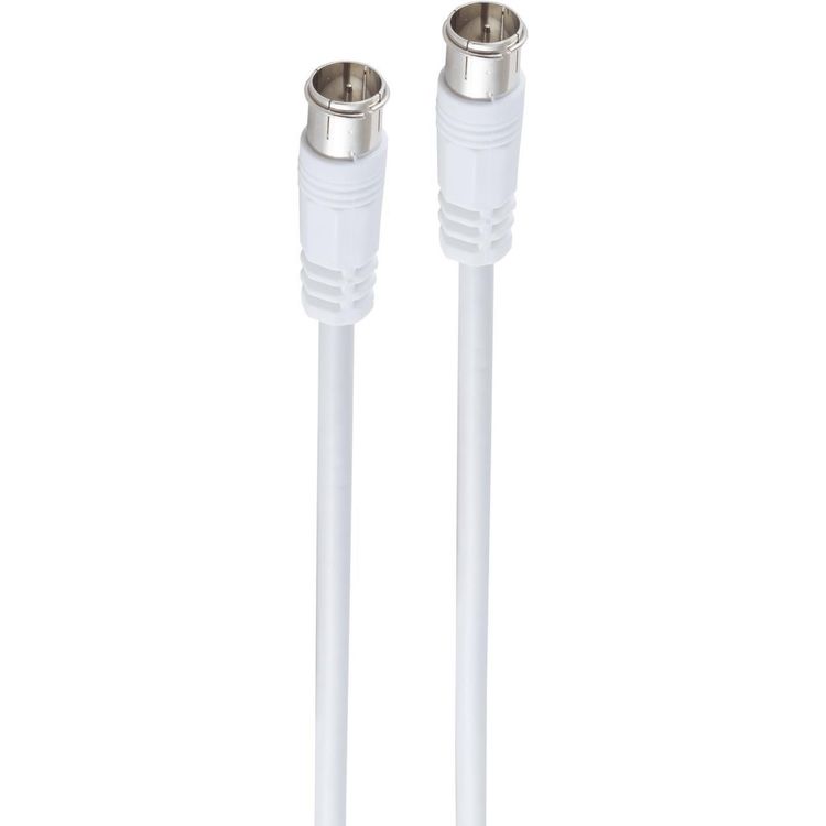 Tootefoto - shiverpeaks BS80108-128 koaksiaalkaabel 10 m F-t p Valge