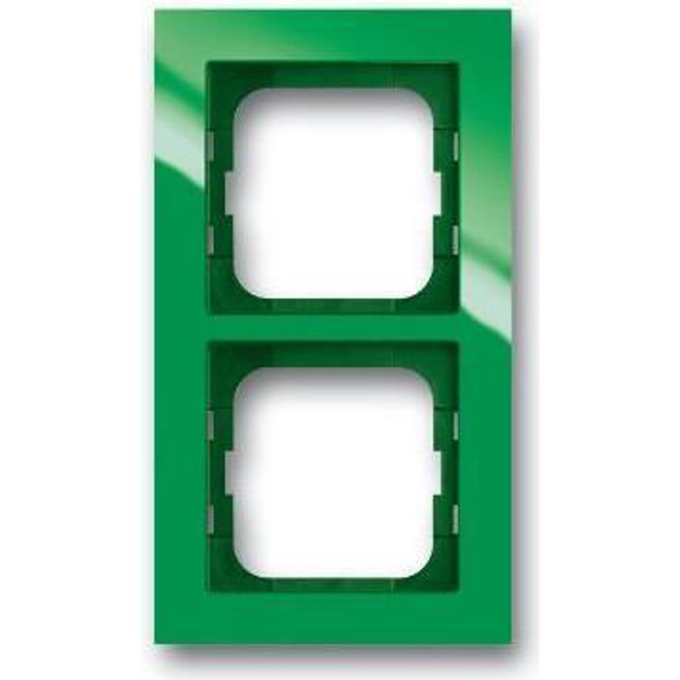 Tootefoto - Busch-Jaeger 1754-0-4338. Produktfarbe: Gr n, Markenkompatibilit t: Busch-Jaeger. Breite: 91 mm, H he: 162 mm, Dicke: 1,1 cm (2CKA001754A4338)