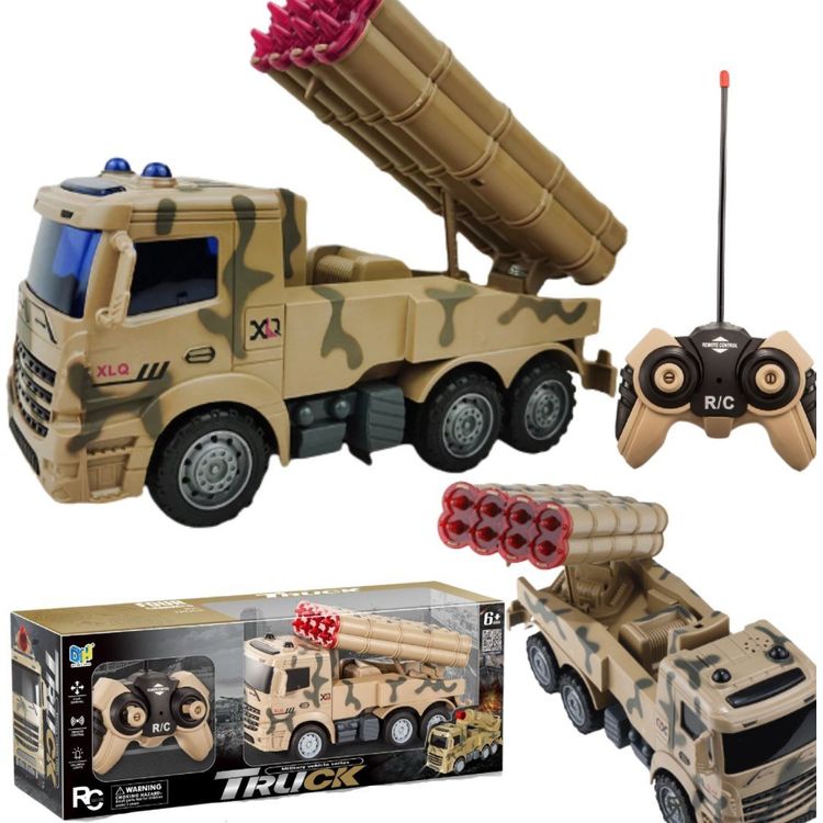 Tootefoto - Veoauto s jav e s iduk kaugjuhtimisega raketiheitja LED -heli