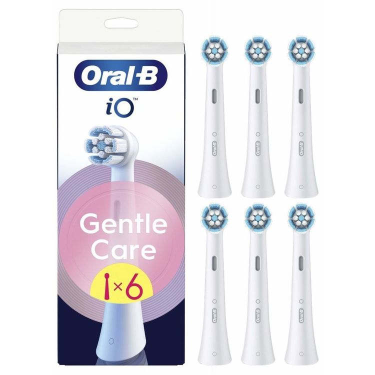 Tootefoto - Oral-B iO Gentle Care brush head, 6 pcs