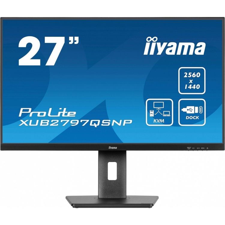 Tootefoto - iiyama monitor 27 tolli XUB2797QSNP-B1 + Norton Small Visiitkaart 250G PL