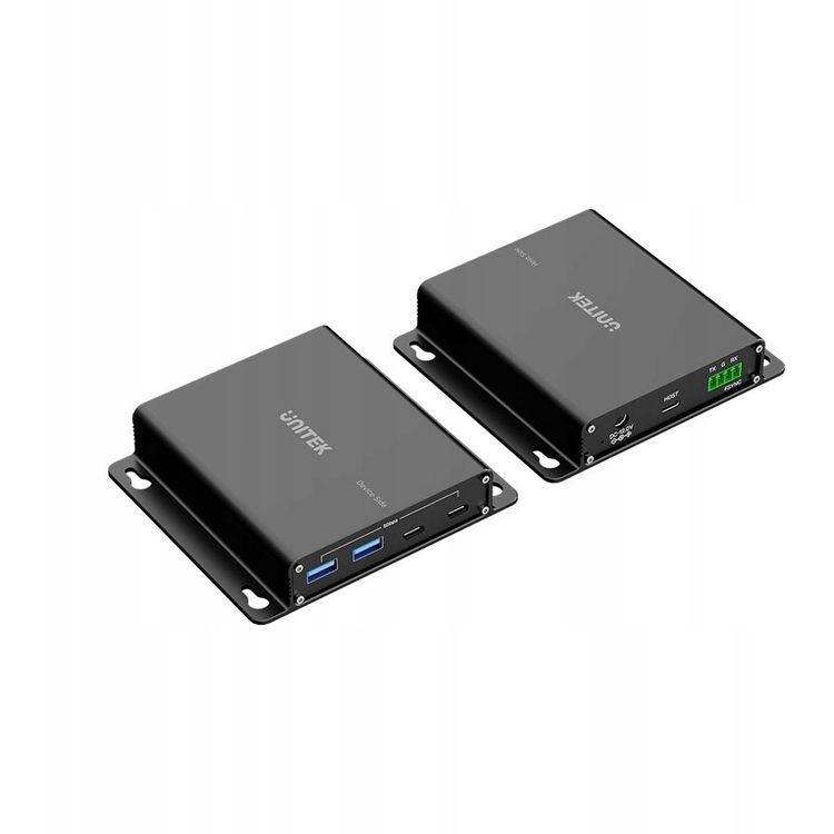 Tootefoto - USB HUB Unitek Unitek USB pikenduskaabel 5 Gb/s 100 m Etherneti kaudu jaoturiga