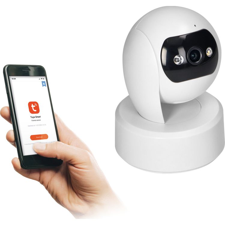 Tootefoto - Orno IP kaamera P ratav sisekaamera, 4MP, Wi-Fi, m lu, kahesuunaline k ne