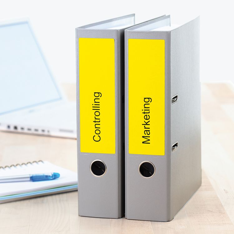 Tootefoto - HERMA 5096 printerim rgis Kollane Iseliimuv printerisilt