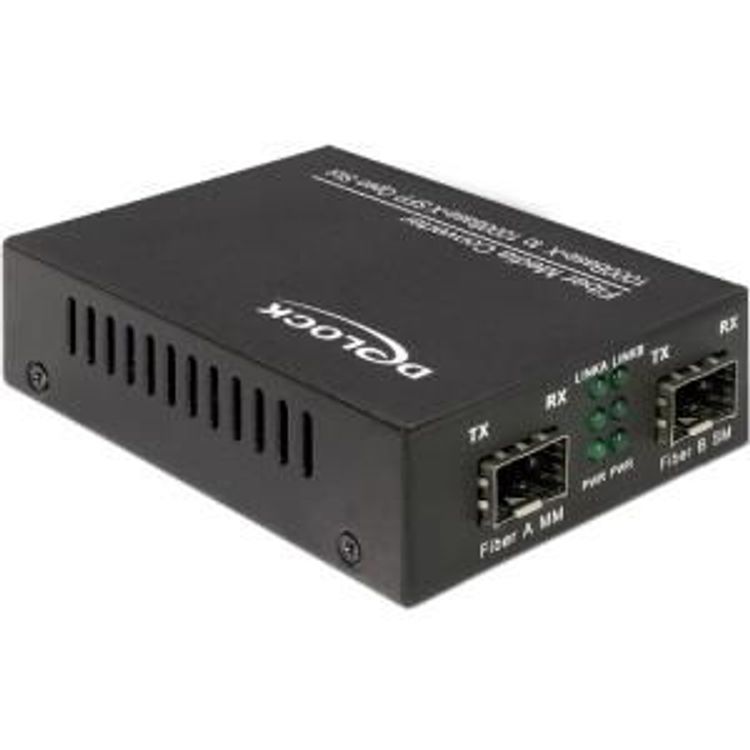 Tootefoto - DeLOCK 86203 meediakonverter 1000 Mbit/s Must