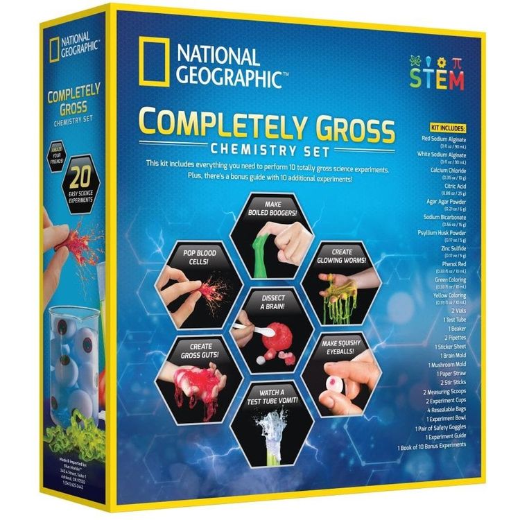 Tootefoto - National Geographicu t iesti raske keemiakomplekt