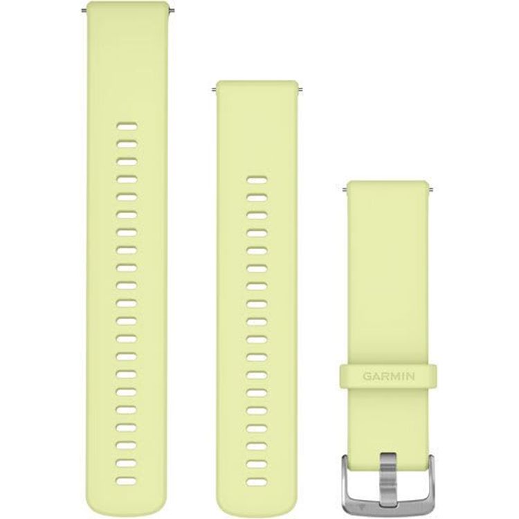 Tootefoto - Garmin Schnellwechsel-k epael 22 mm Zitrone/Edelstahl silikoon