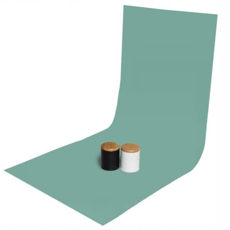 Tootefoto - Glareone PVC taust 60x130 cm - jade