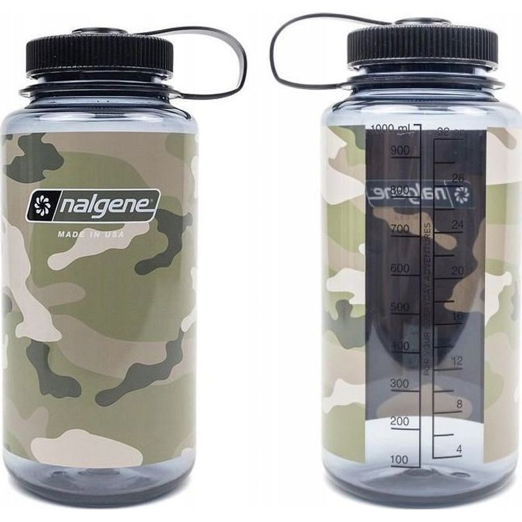 Tootefoto - Nalgene pudel laia huulikuga 1L hallBlackiga