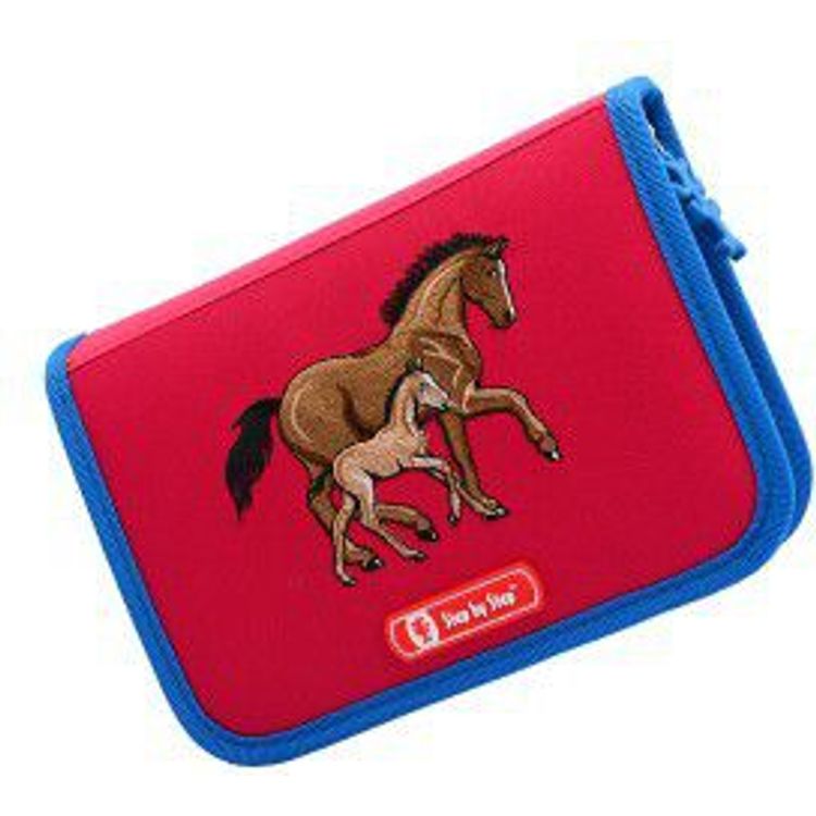 Tootefoto - Step-by Step 3D Horse Family pliiatsikott koos tarvikutega roosa (138635)