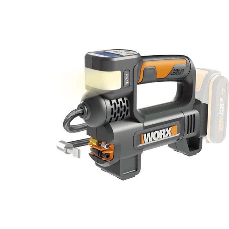 Tootefoto - WORX WX092.9 hukompressor Patarei