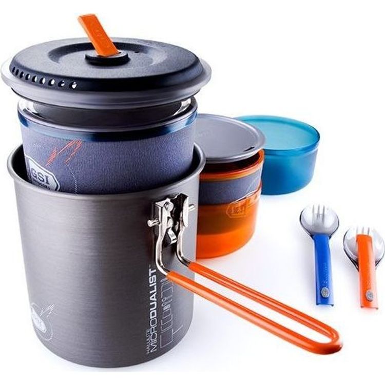 Tootefoto - GSI Outdoors Halulite mikrodualist matkan ude komplekt