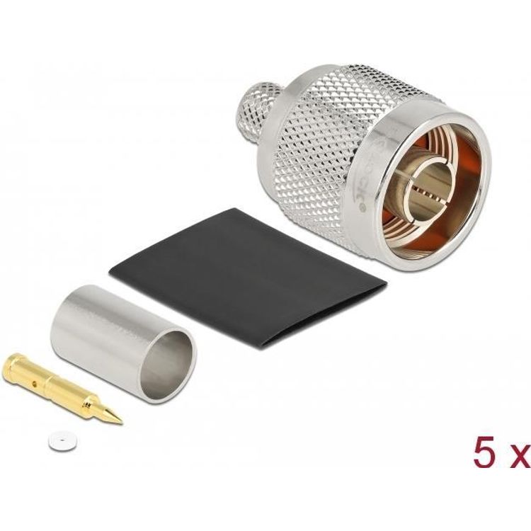 Tootefoto - DeLOCK 90021 koaksiaalpistik hendus N-t pi 5 tk 50