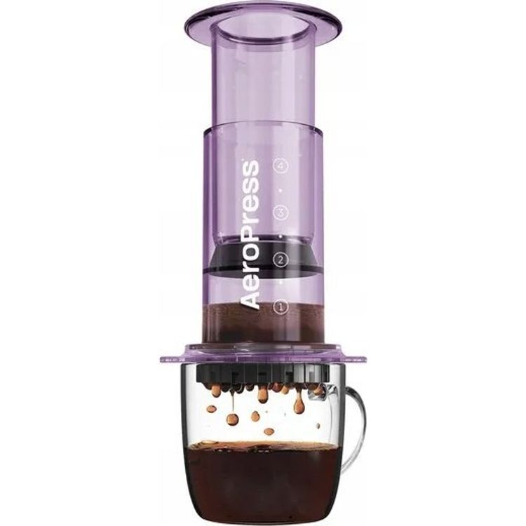 Tootefoto - Aeropress AeroPress Clear Purple Lilla kohvimasin