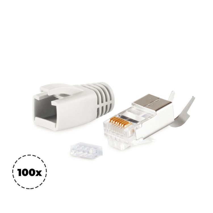 Tootefoto - shiverpeaks BS72067-100GR juhtmepistmik RJ-45 Hall