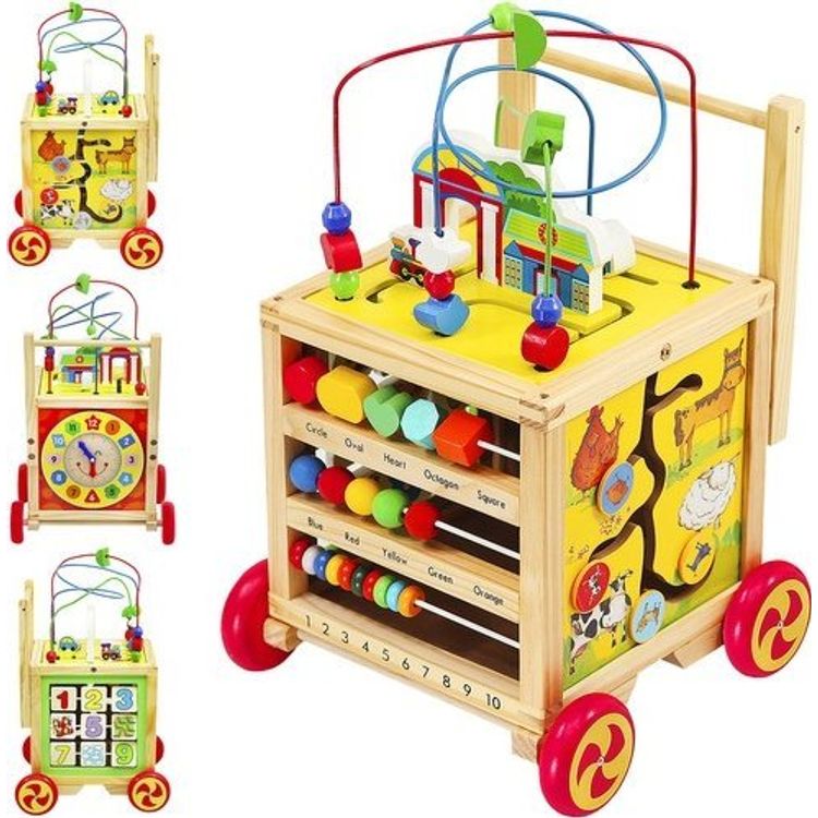 Tootefoto - Kruzzel Puidust t ukur - ppekuubik 22606