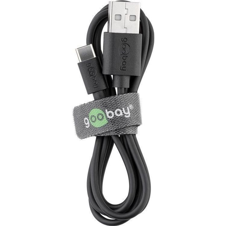 Tootefoto - Goobay USB-A/USB-C, 1 m USB-kaabel USB 2.0 USB A USB C Must