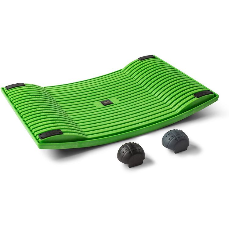 Tootefoto - Gymba -aktivointilauta ja hierontapallot, vihre