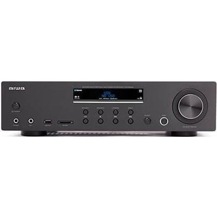 Tootefoto - Aiwa AMU-120BTBK heliv imendi 2.0 kanalid Kodu Must