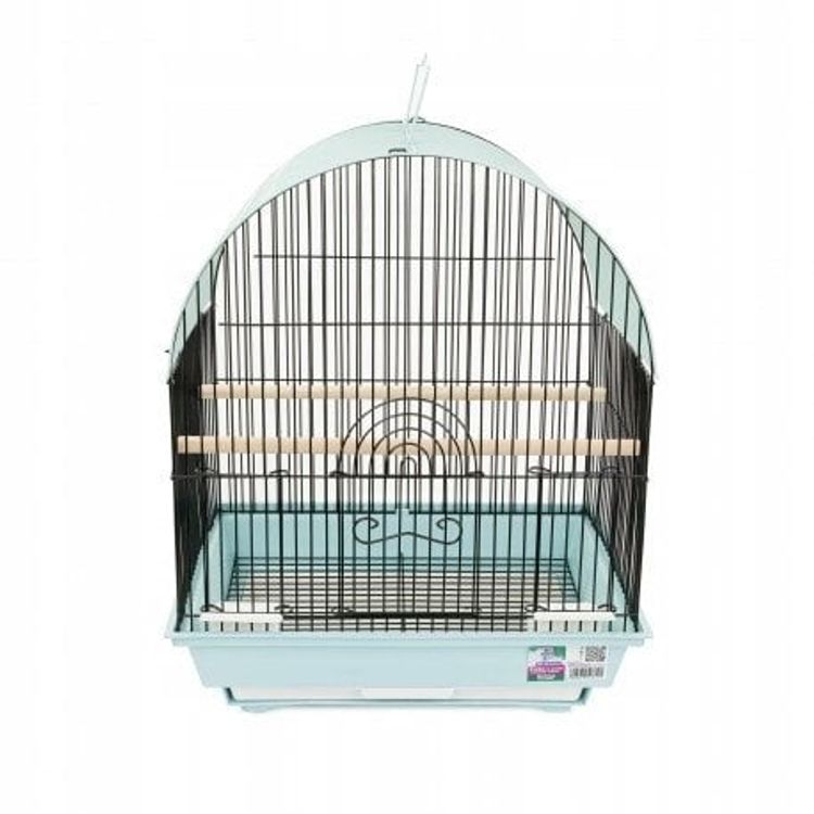 Tootefoto - Lindude puuri, sinise-must, m tmetega 36 x 28,8 x 44cm